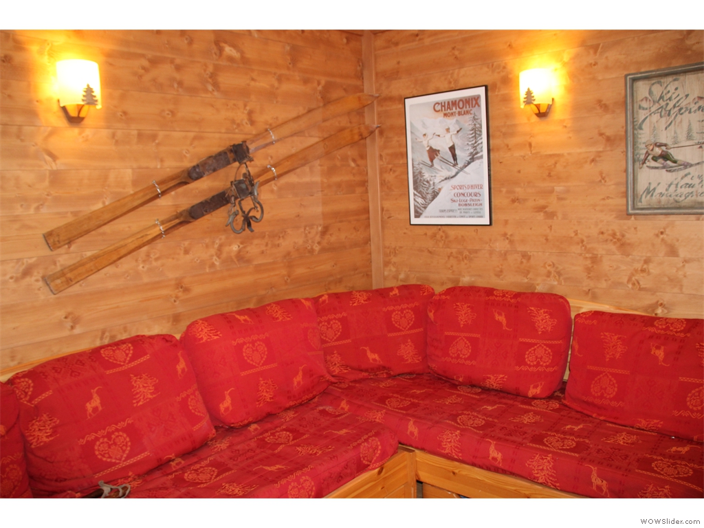Le séjour/chambre